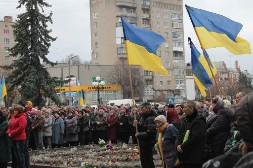 23 лютого у Ковелі відбулося Народне віче — фото 1