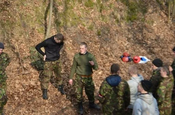 На Волині, «Правий сектор» випробовували в екстремальних умовах (Фоторепортаж) — фото 3