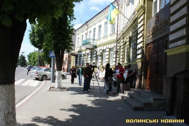 Підприємці влаштували пікет під прокуратурою області (Фоторепортаж) — фото 6