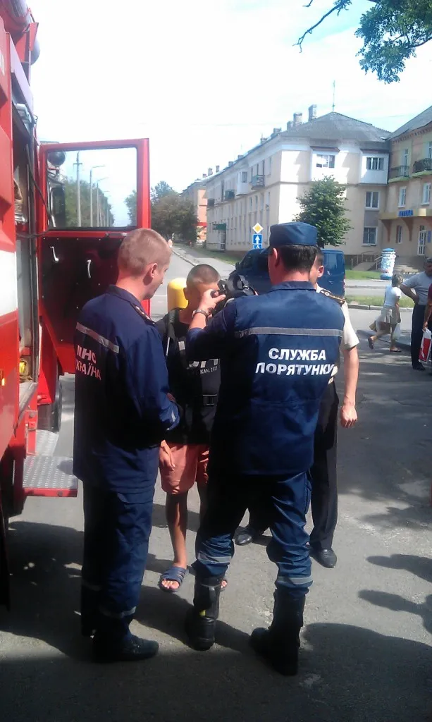 Волинські рятувальники провели зустріч із дітьми, що прибули зі Сходу — фото 2