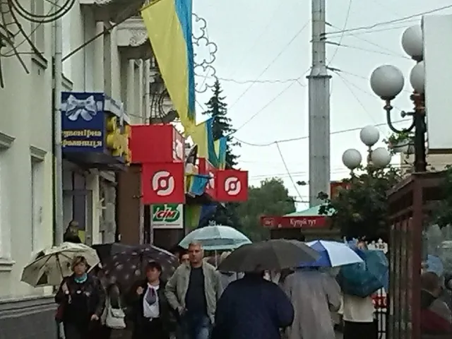 У Луцьку - День Незалежності під парасольками (ФОТО) — фото 2