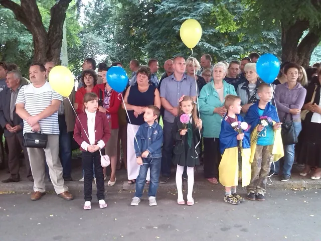 Лучани зустріли бійців батальйону "Світязь", які вирвалися з-під Іловайська (ФОТО) (ВІДЕО) — фото 5