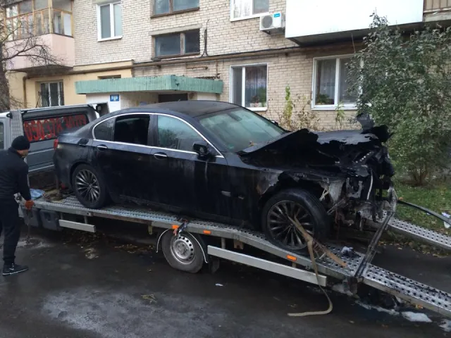 У Луцьку спалили авто кандидата в нардепи. Підпал чи самозагоряння? (ФОТО) — фото 2
