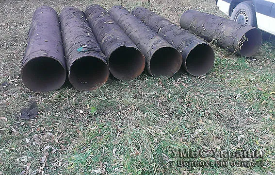 На Волині чоловік викрав газову трубу і здав на металобрухт — фото 1