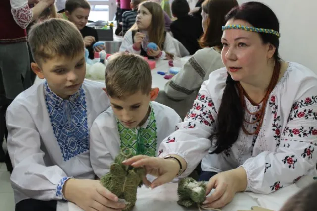 У Луцьку відбулась презентація творчого проекту «Різдвяна майстерня» (Фоторепортаж) — фото 7