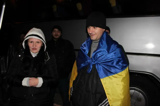 На Волинь повернулися звільнені з полону військовослужбовці колишньої 51-ї окремої механізованої бригади (Фоторепортаж) — фото 7
