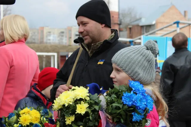 Військовослужбовці Національної гвардії повернулися зі Сходу (фоторепортаж) — фото 8