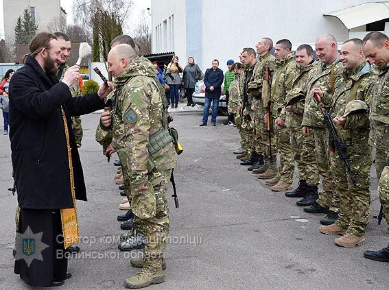 Бійці роти «Світязь» знову вирушили на Схід — фото 1